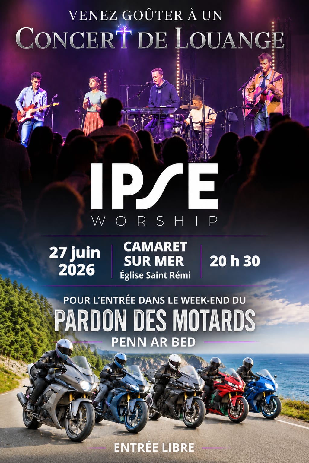Camaret (29) - Pardon des motards